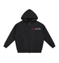 Webbed Zip-Up Sweater