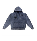 Heaven+Hell Zip-Up Sweater