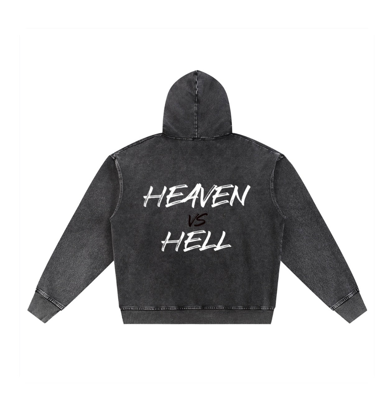Heaven+Hell Zip-Up Sweater