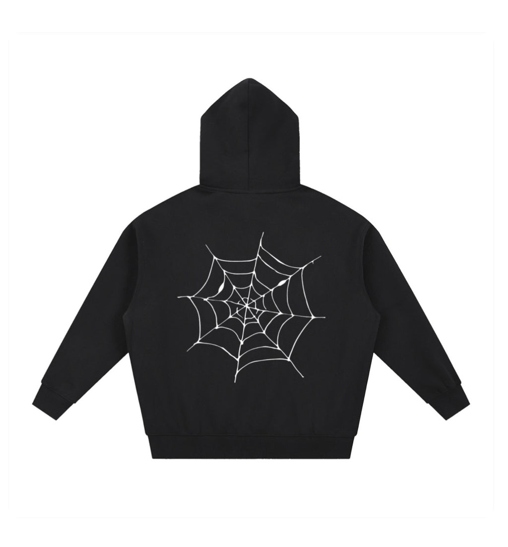 Webbed Zip-Up Sweater